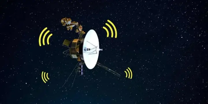 La Voyager 1 da della NASA detecta um som estranho vindo do espaço