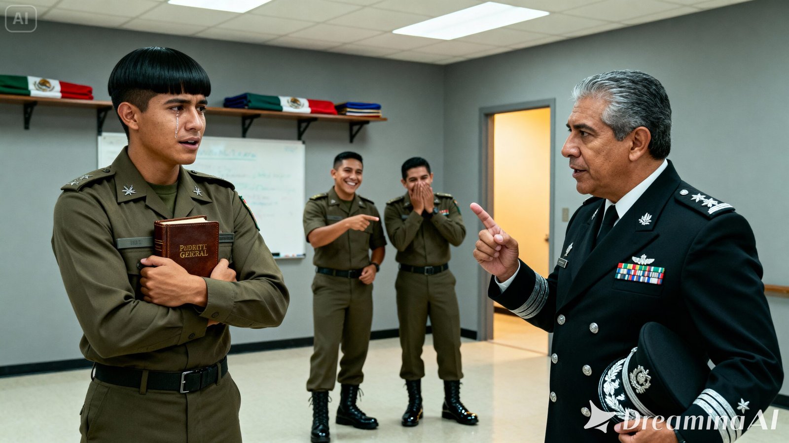 EL RETO IMPOSIBLE DEL GENERAL: UN JEEP VACÍO, UN SOLDADO Y UN CUARTEL EN SILENCIO